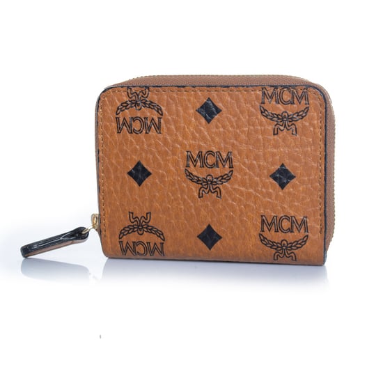 MCM, bruine ritstas in monogram - Image 2