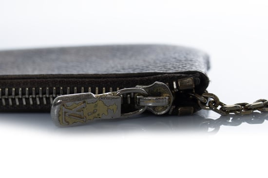 Louis Vuitton, Damier ebene canvas myntväska - Image 3