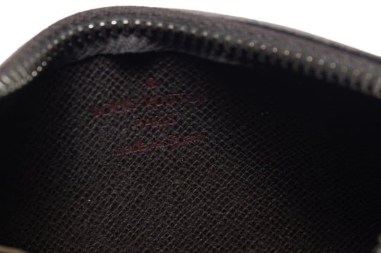 Louis Vuitton, Damier ebene canvas myntväska - Image 4