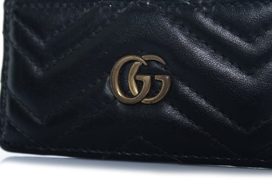 Gucci, GG Marmont kaarthouder in zwart - Image 4