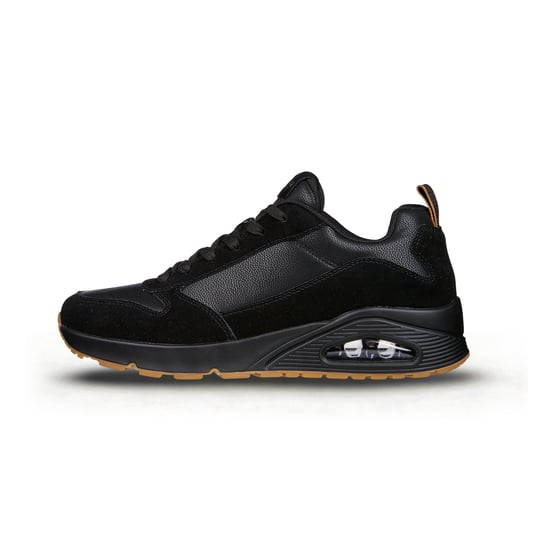 Skechers Uno - Stacre Mens Casual Trainers Black - Image 5