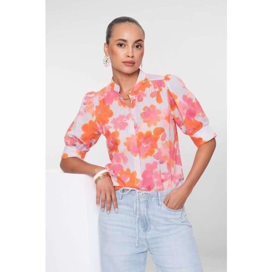 Geisha 63488-20 250 blouse orange/pink - Image 3
