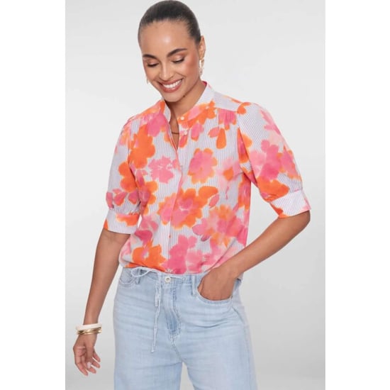 Geisha 63488-20 250 blouse orange/pink - Image 4