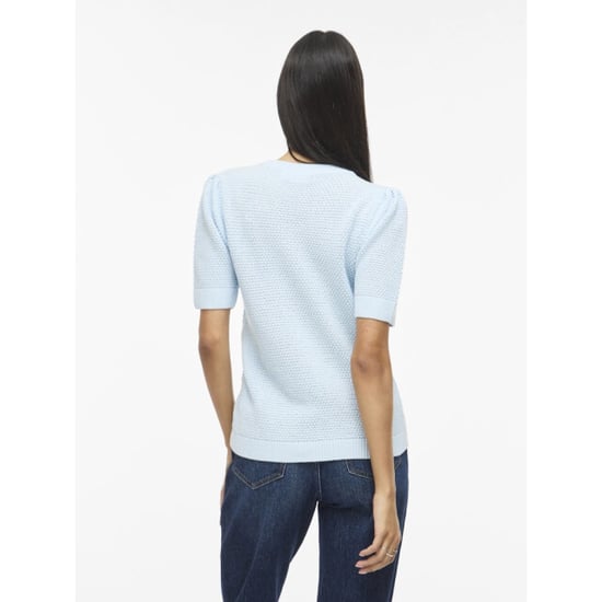 Vila Vidalo o-neck s/s knit top/su noo - Image 6