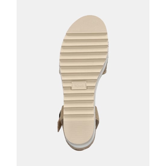 Toms Diana 10021959 champagne metallic basket - Image 2