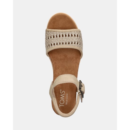 Toms Diana 10021959 champagne metallic basket - Image 3