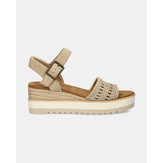 Toms Diana 10021959 champagne metallic basket - Image 4