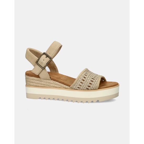 Toms Diana 10021959 champagne metallic basket - Image 5