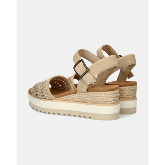 Toms Diana 10021959 champagne metallic basket - Image 6