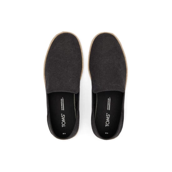 Toms Santiago 10019869 black recycled cotton canvas 3128 - Image 2
