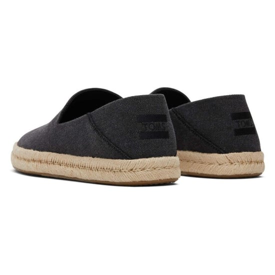 Toms Santiago 10019869 black recycled cotton canvas 3128 - Image 5