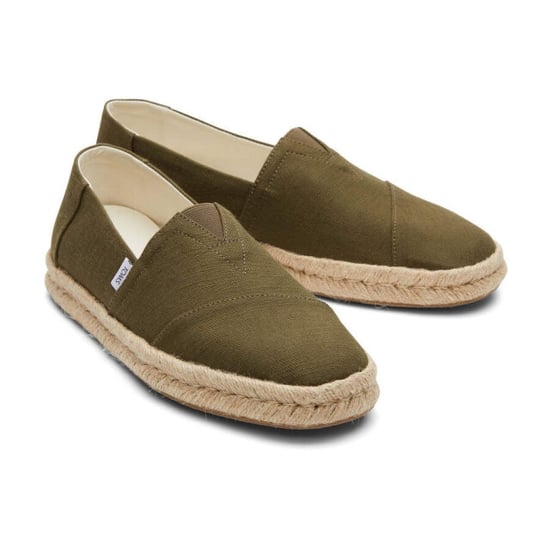 Toms Alp rope 2.0 10019899 olive recycled cotton slubby woven - Image 2