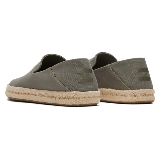 Toms Santiago 10020071 vetiver green canvas 3129 - Image 5