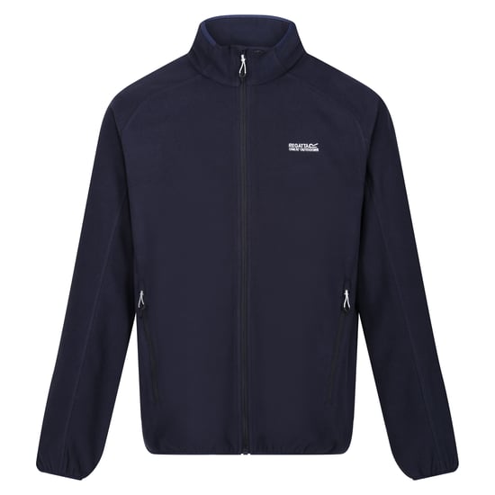 Regatta Mens Hadfield Fleecejacka med full dragkedja (Marin) - Image 1