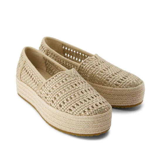 Toms 10021921 valencia basket weave champagne - Image 1