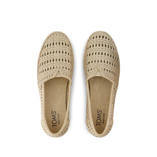 Toms 10021921 valencia basket weave champagne - Image 4