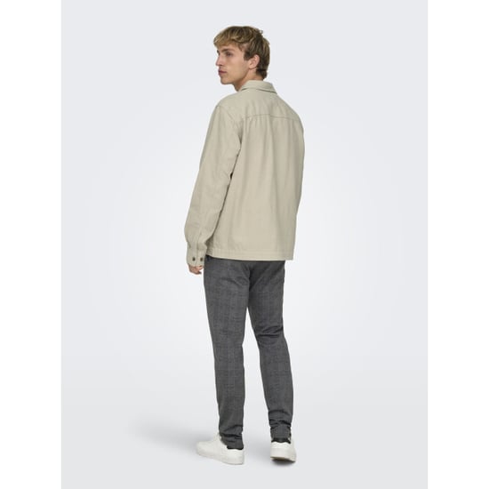 Only & Sons Onskennet life ls linen overshirt n - Image 2