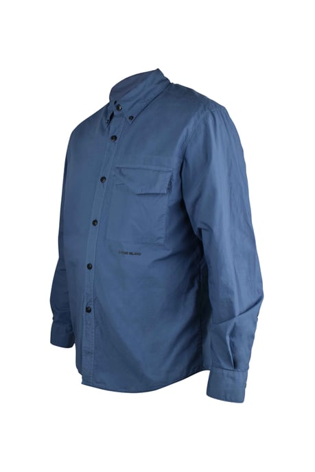 Stone Island Shirt Blue - Image 3
