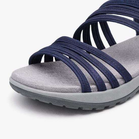Skechers Reggae Slim - Sunnyside 2.0 Womens Cross Strap Sandals Navy - Image 3