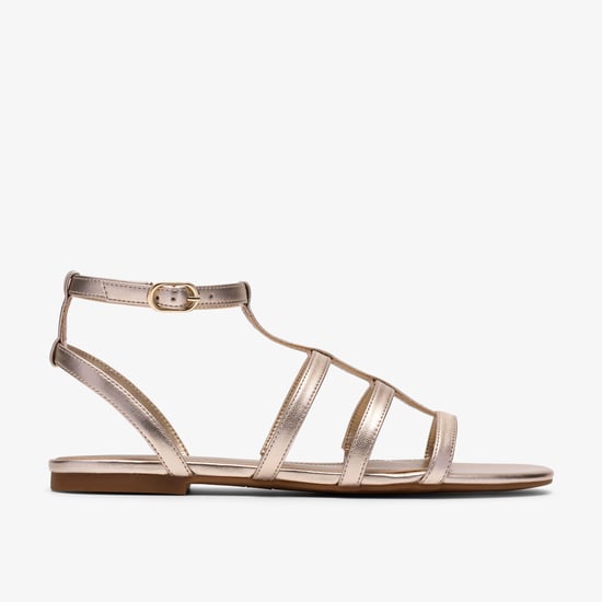 Kediri Glad Gold Sandals - Image 1