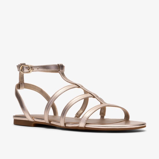 Kediri Glad Gold Sandals - Image 4