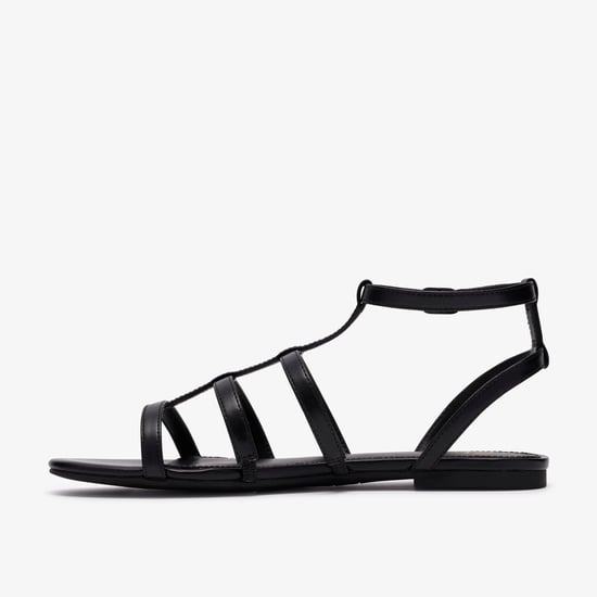Kediri Glad Black Sandals - Image 2
