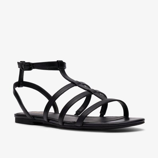Kediri Glad Black Sandals - Image 4