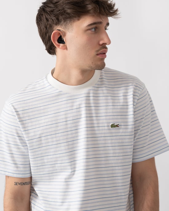 Classic Fit T-Shirt in White - Image 4