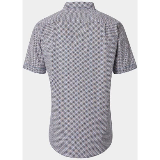 Redmond Overhemd korte mouw heren slub print casual 251445990/210 - Image 2