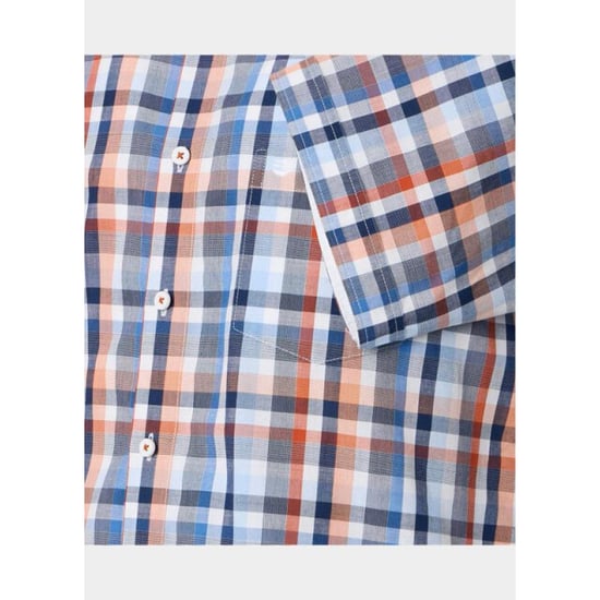Redmond Overhemd korte mouw heren slub dobby casual 251430990/210 - Image 3