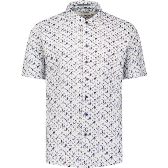 No Excess Shirt short sleeve jersey allover p blue - Image 1
