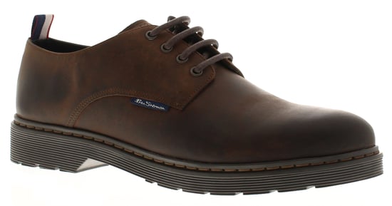 Ben Sherman Mens Shoes Smart Dave Leather brown - Image 1