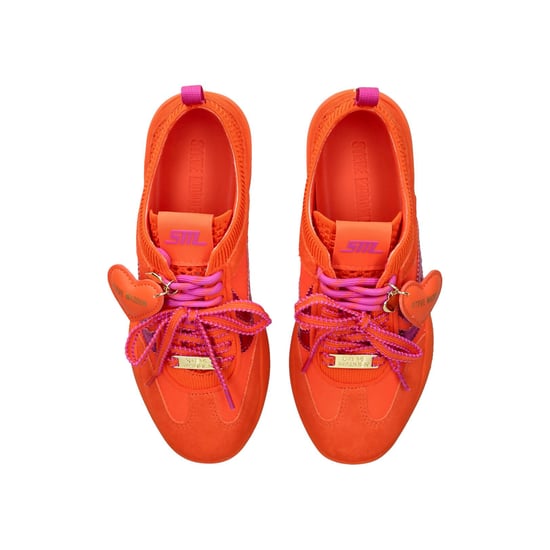 Suede Biscotti Orange Sneakers - Image 2