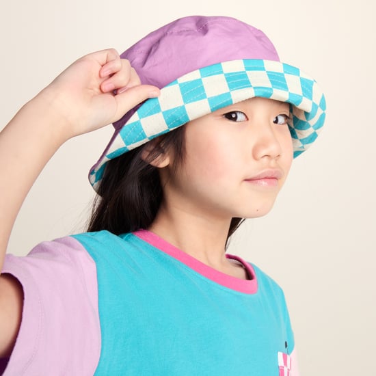 Balkhi Kids Shaun the Sheep Bucket Hat - Spearmint/Woolly Checkerboard - Image 4
