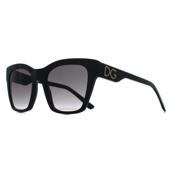 Dolce & Gabbana Square Womens Black Grey Gradient DG4384 - Image 3