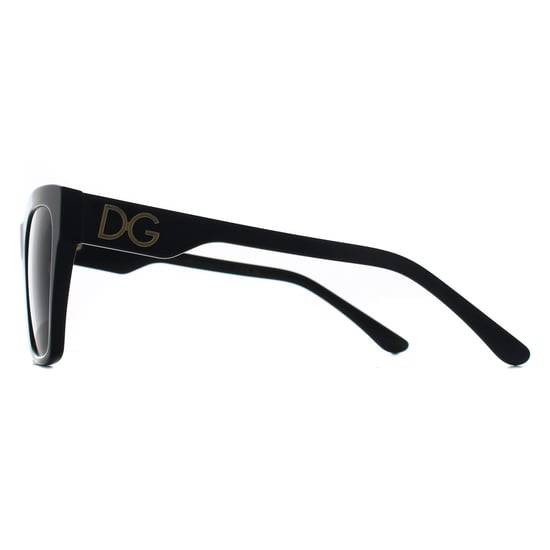 Dolce & Gabbana Square Womens Black Grey Gradient DG4384 - Image 4