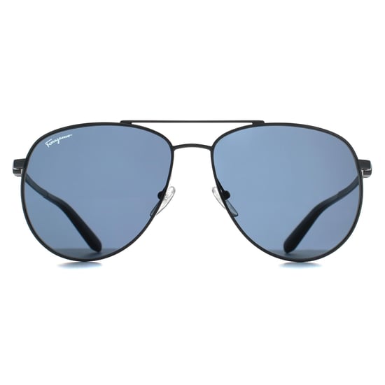 Salvatore Ferragamo SF157S 015 donker gunmetal blauw zonnebril - Image 1