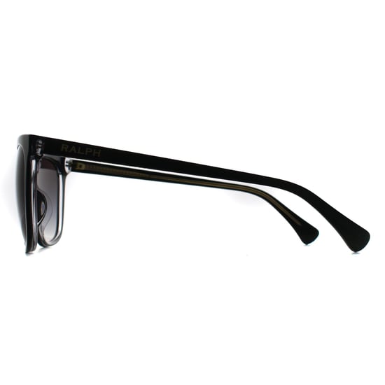 Ralph by Ralph Lauren RA5343U 62978G glanzend zwart op transparant grijs gradiënt zonnebril - Image 4
