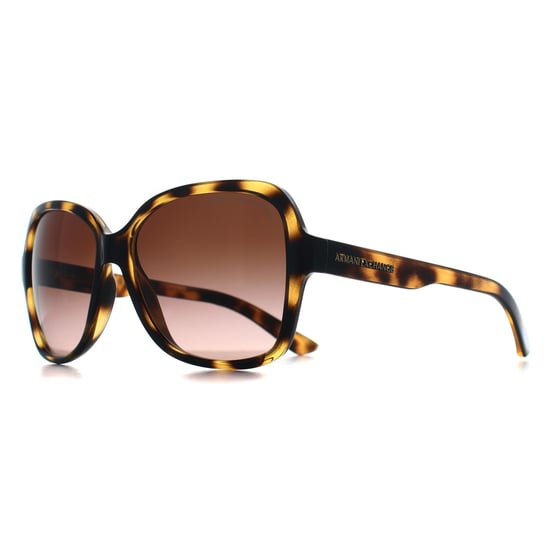 Armani Exchange AX4029S 811713 glanzend havana bruin gradiënt zonnebril - Image 3