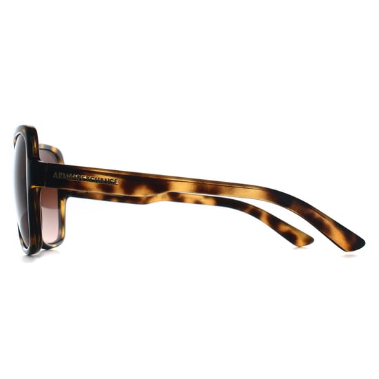 Armani Exchange AX4029S 811713 glanzend havana bruin gradiënt zonnebril - Image 4