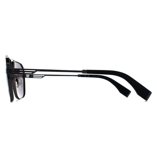 Police Aviator Mens Shiny Ruthenium Smoke Grey SPLQ91 Mercury 1 - Image 4