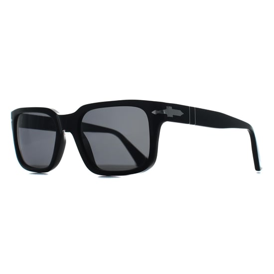 Persol Rectangle Mens Black Polarized Dark Grey  PO3272S - Image 3