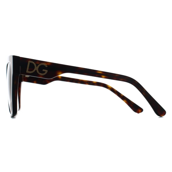 Dolce & Gabbana Square Womens Havana  Gradient Brown DG4384 - Image 4