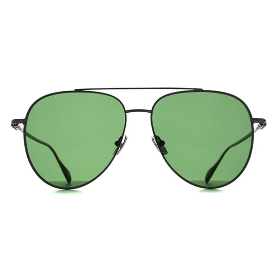 Salvatore Ferragamo Aviator Mens Light Ruthenium Green SF308S - Image 2