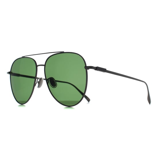 Salvatore Ferragamo Aviator Mens Light Ruthenium Green SF308S - Image 3