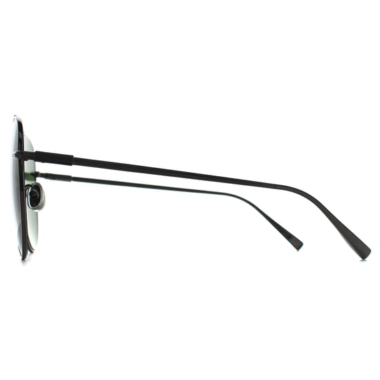 Salvatore Ferragamo Aviator Mens Light Ruthenium Green SF308S - Image 4