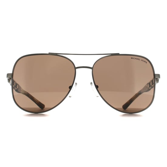 Michael Kors MK1121 Chianti 10147P licht goud bruin goud spiegel zonnebril - Image 1