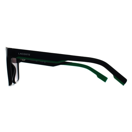 Lacoste Rectangle Mens Matte Black Grey L6018S - Image 4