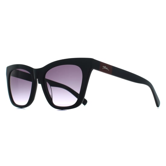 Longchamp Cat Eye Womens Black Grey Gradient LO715S - Image 3