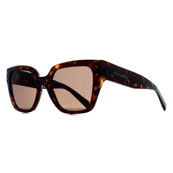 Dolce & Gabbana Square Womens Havana Dark Brown DG4471 - Image 3